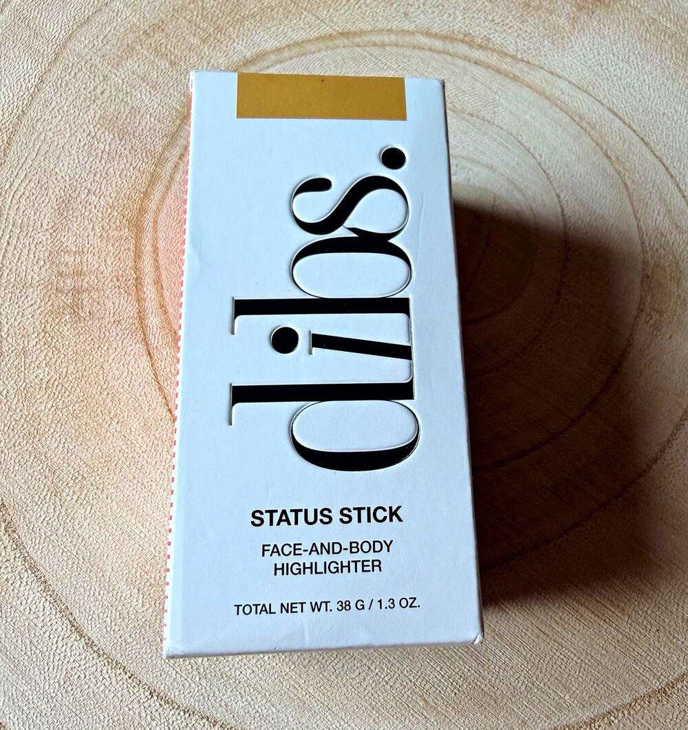 Dibs Status Stick Face-and-Body Highlighter Good Life Gold 1.3 oz